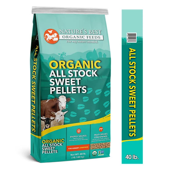 Organic All Stock Sweet Pellets