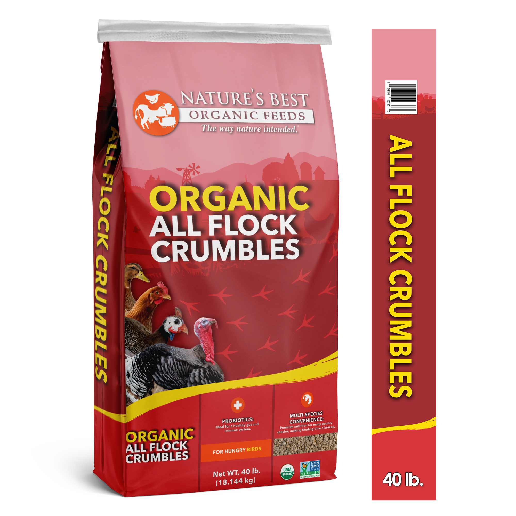 Organic All Flock Crumbles