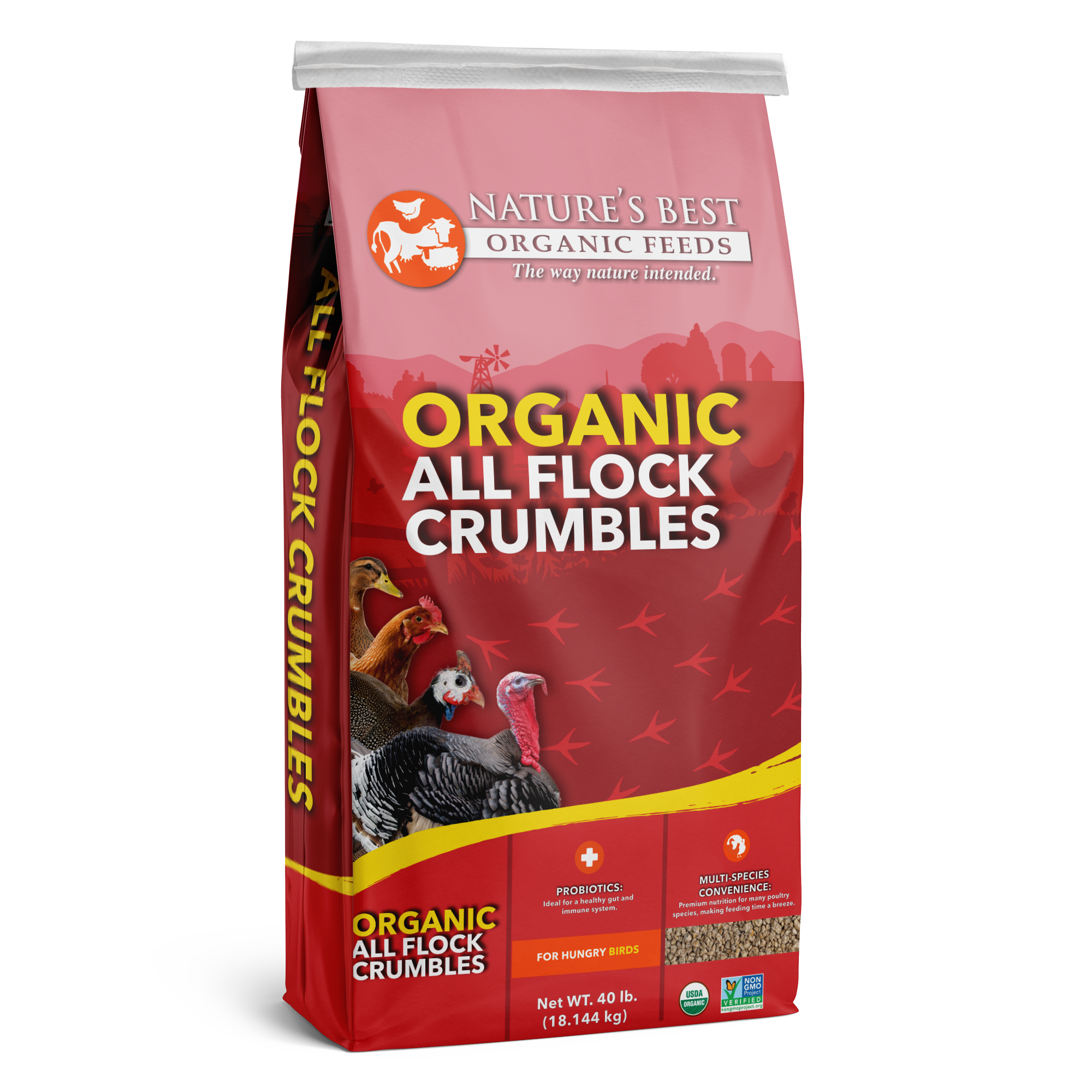 Organic All Flock Crumbles