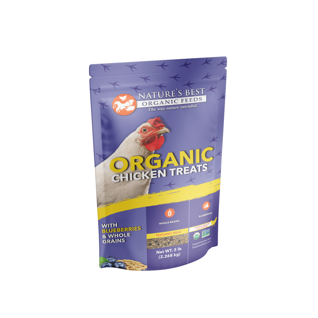 Organic Chicken Treats with Blueberries, Grains, & Oats