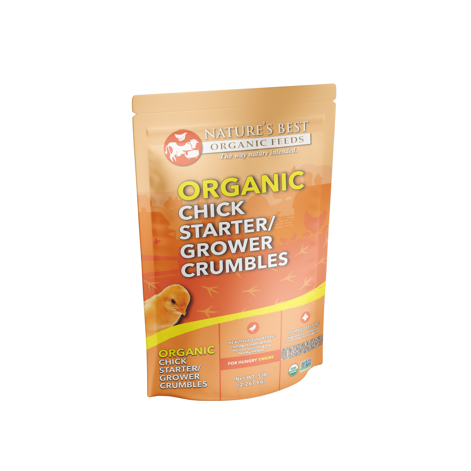 Organic Chick Starter/Grower Crumbles