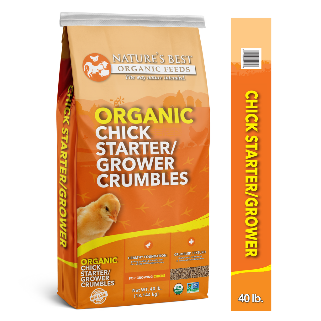 Organic Chick Starter/Grower Crumbles