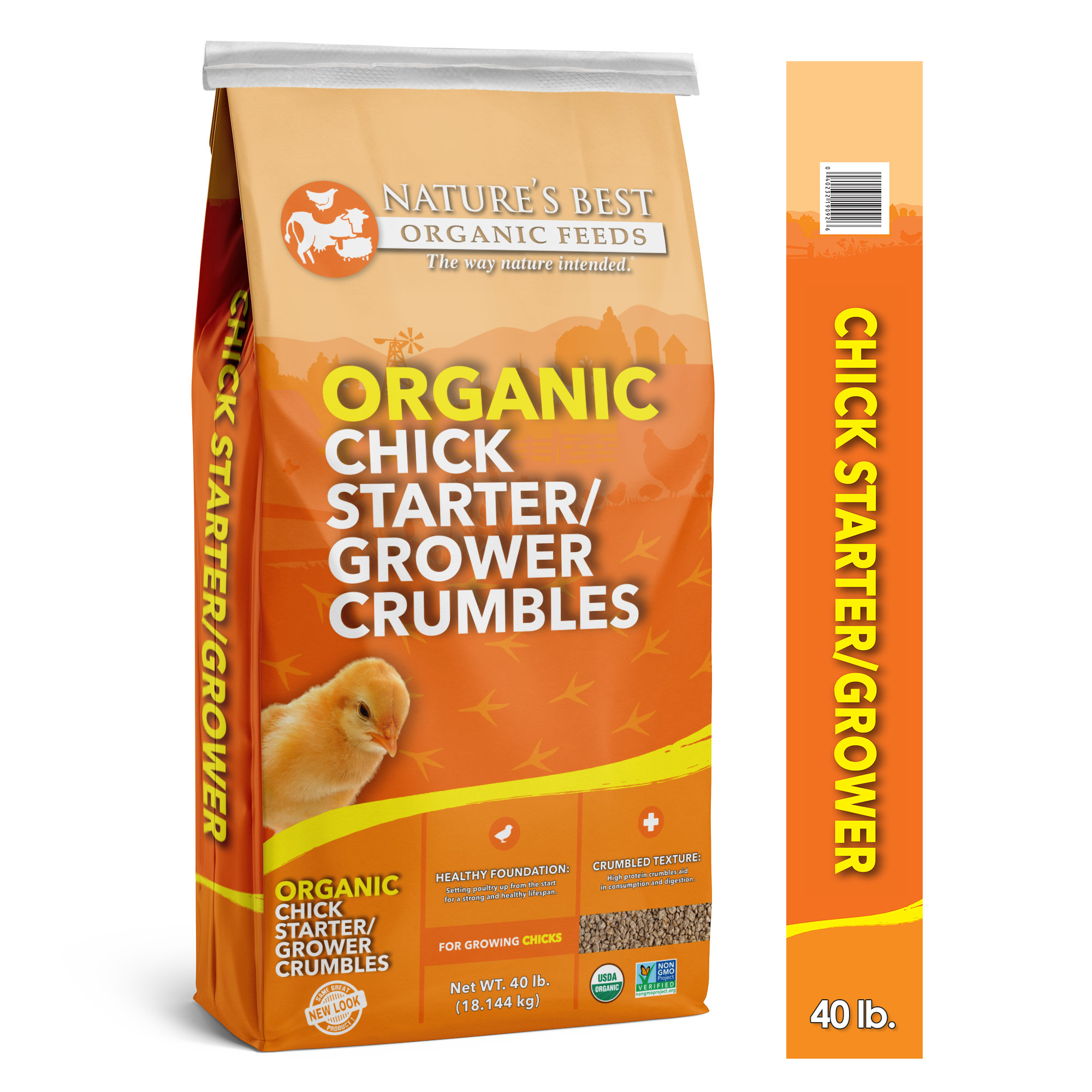 Organic Chick Starter/Grower Crumbles