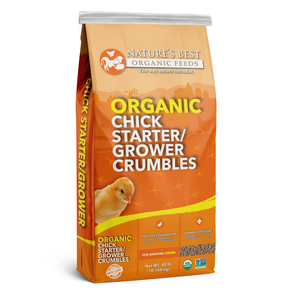 Organic Chick Starter/Grower Crumbles