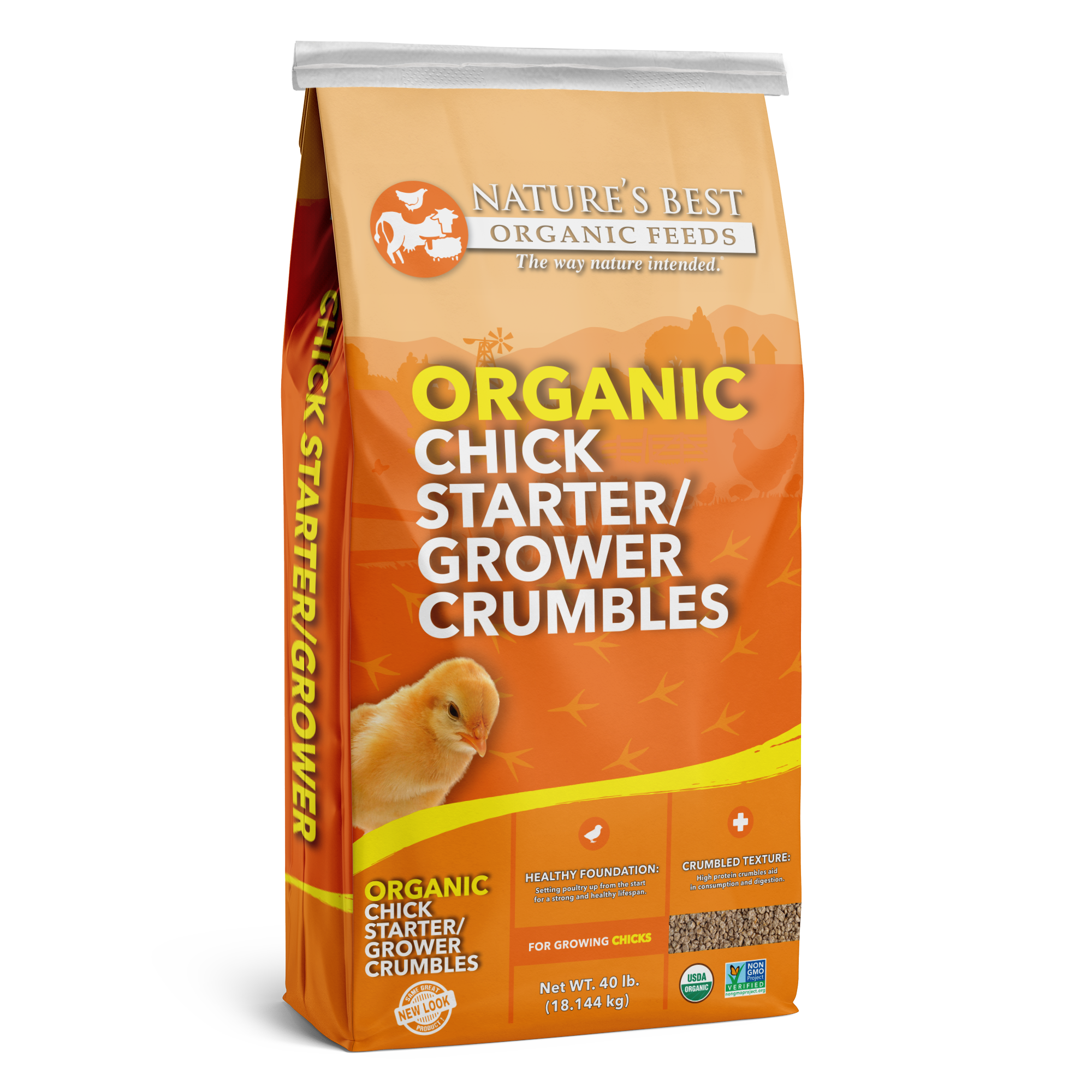 Organic Chick Starter/Grower Crumbles