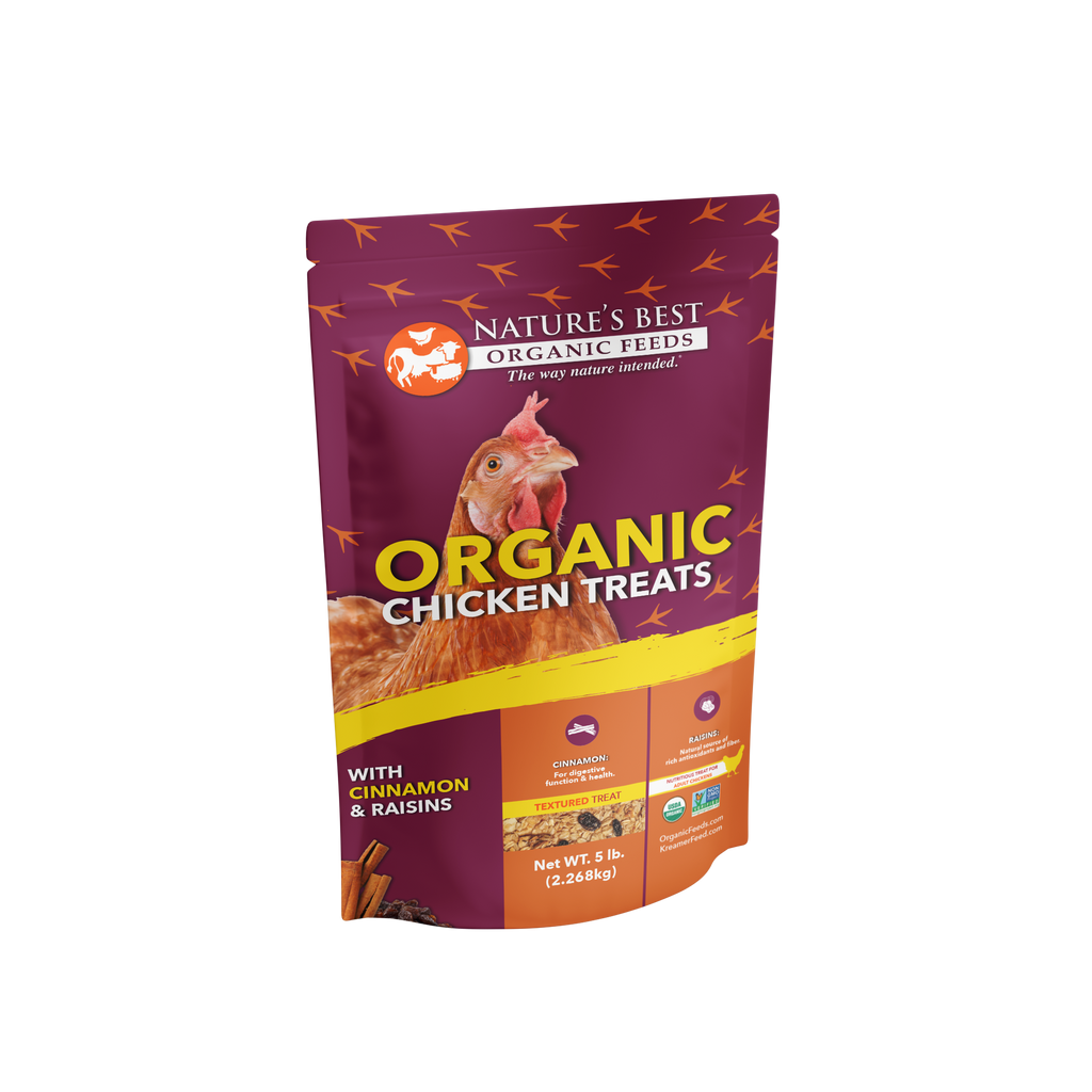Organic Chicken Treats with Cinnamon & Raisins