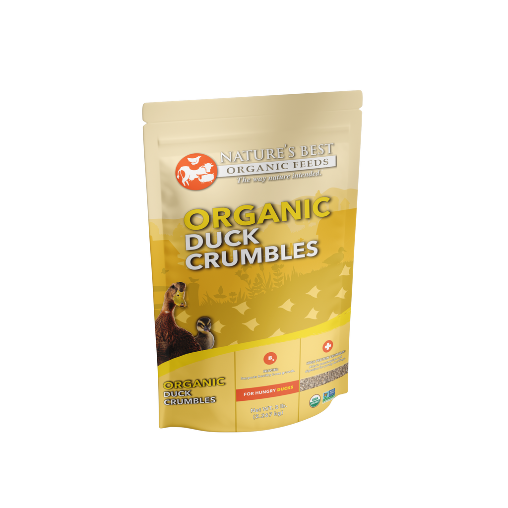 Organic Duck Starter Crumbles