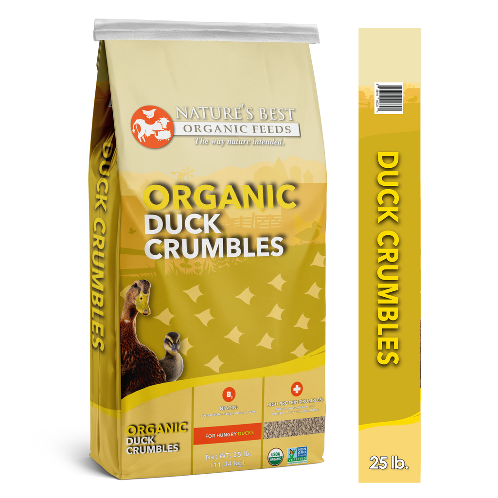 Organic Duck Starter Crumbles