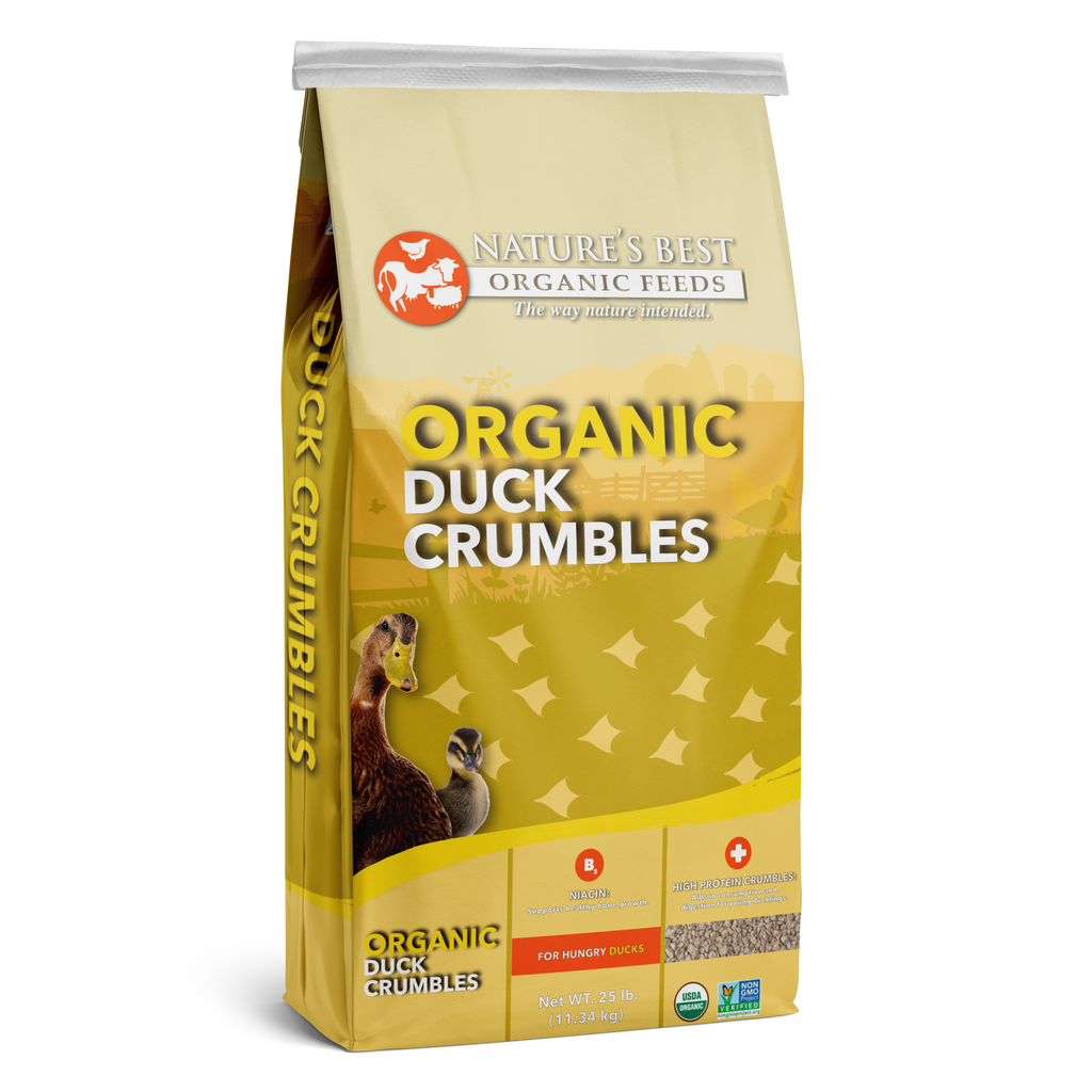 Organic Duck Starter Crumbles