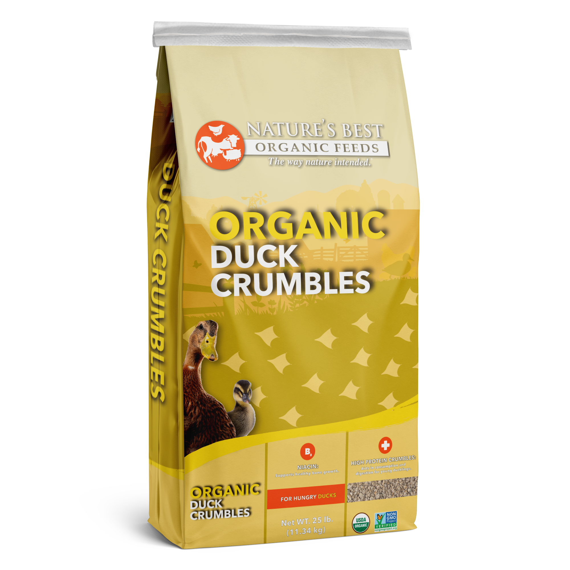 Organic Duck Starter Crumbles