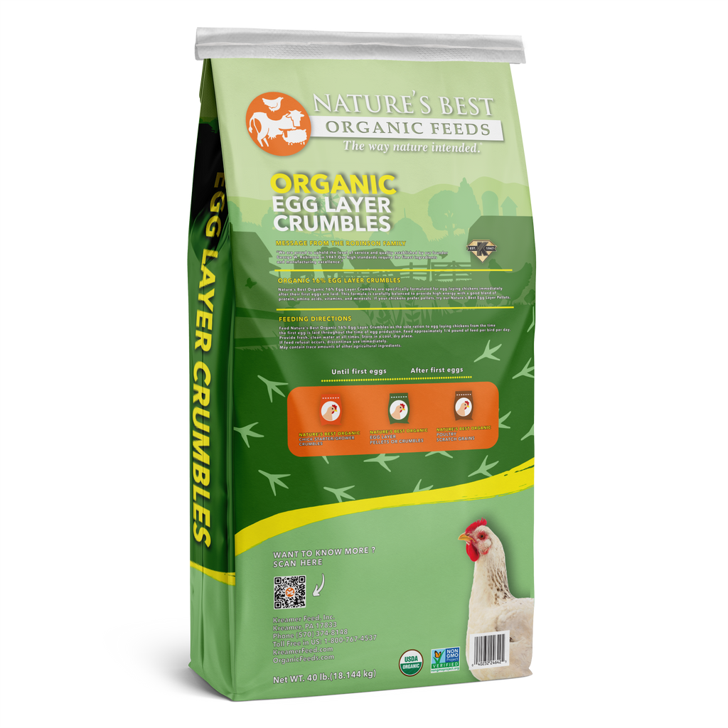 Organic Egg Layer Crumbles
