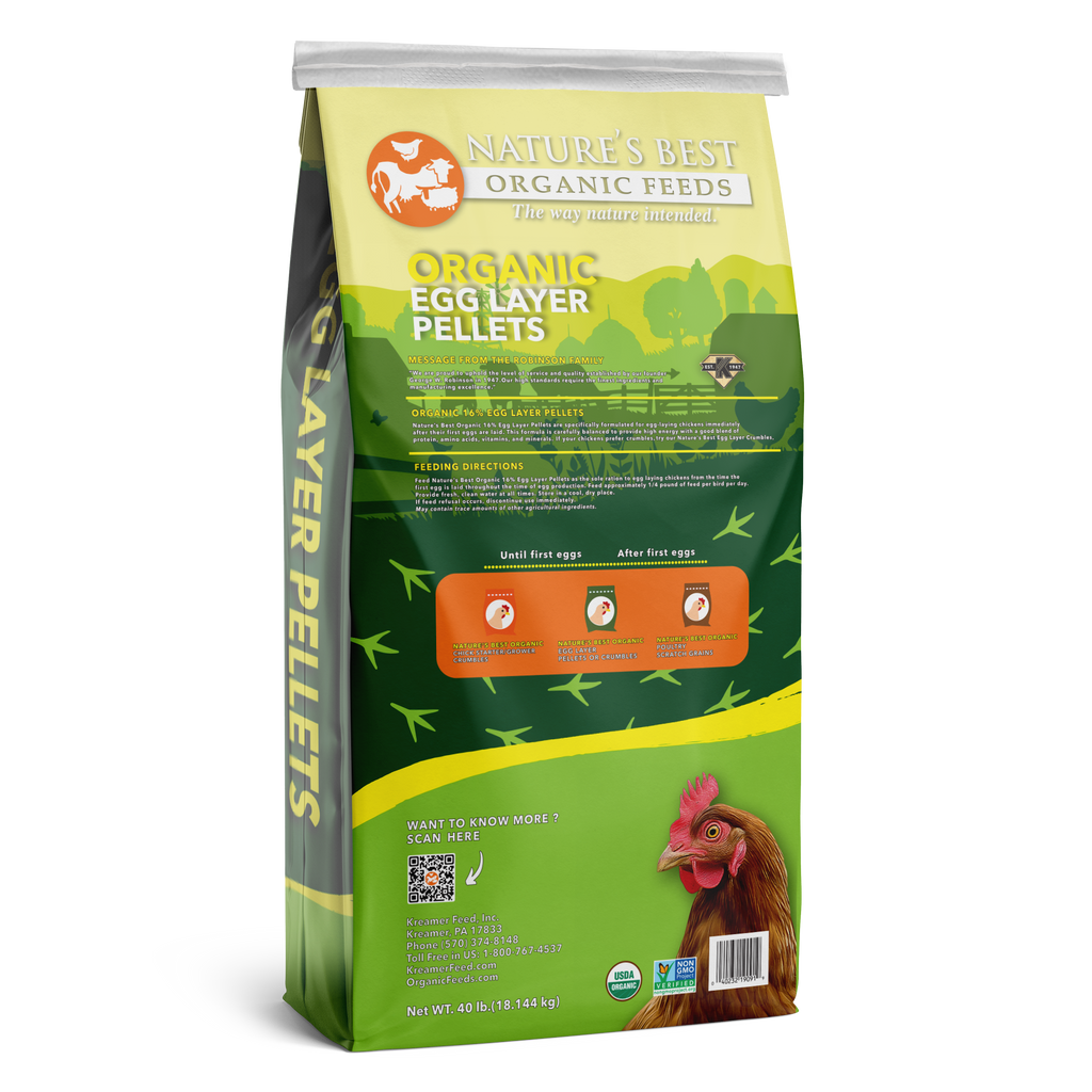 Organic Egg Layer Pellets