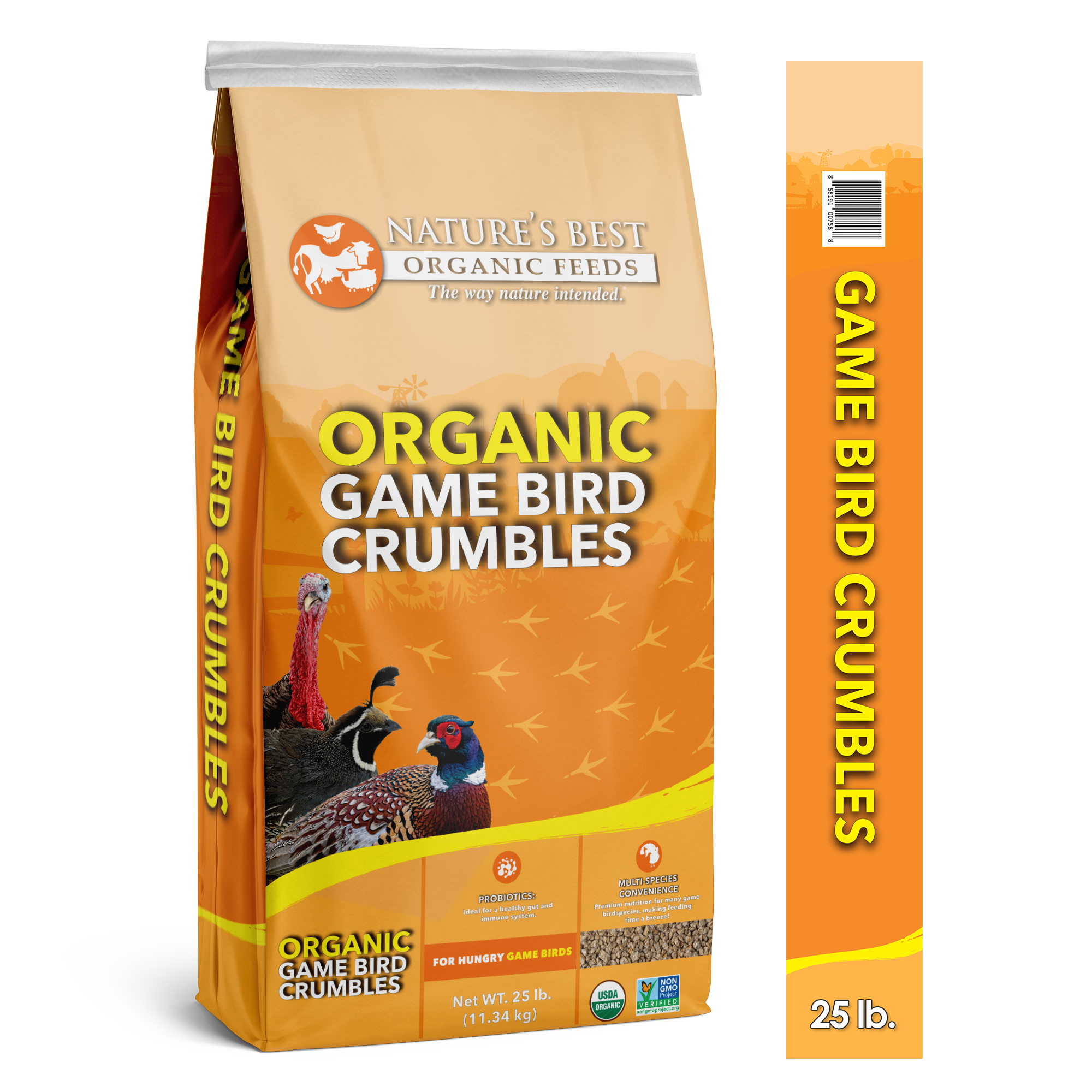 Organic Game Bird Crumbles