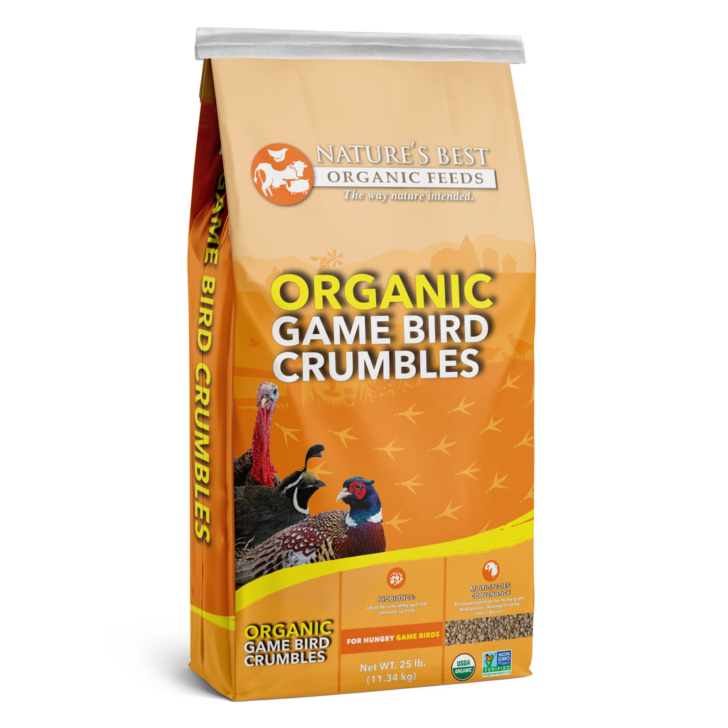 Organic Game Bird Crumbles