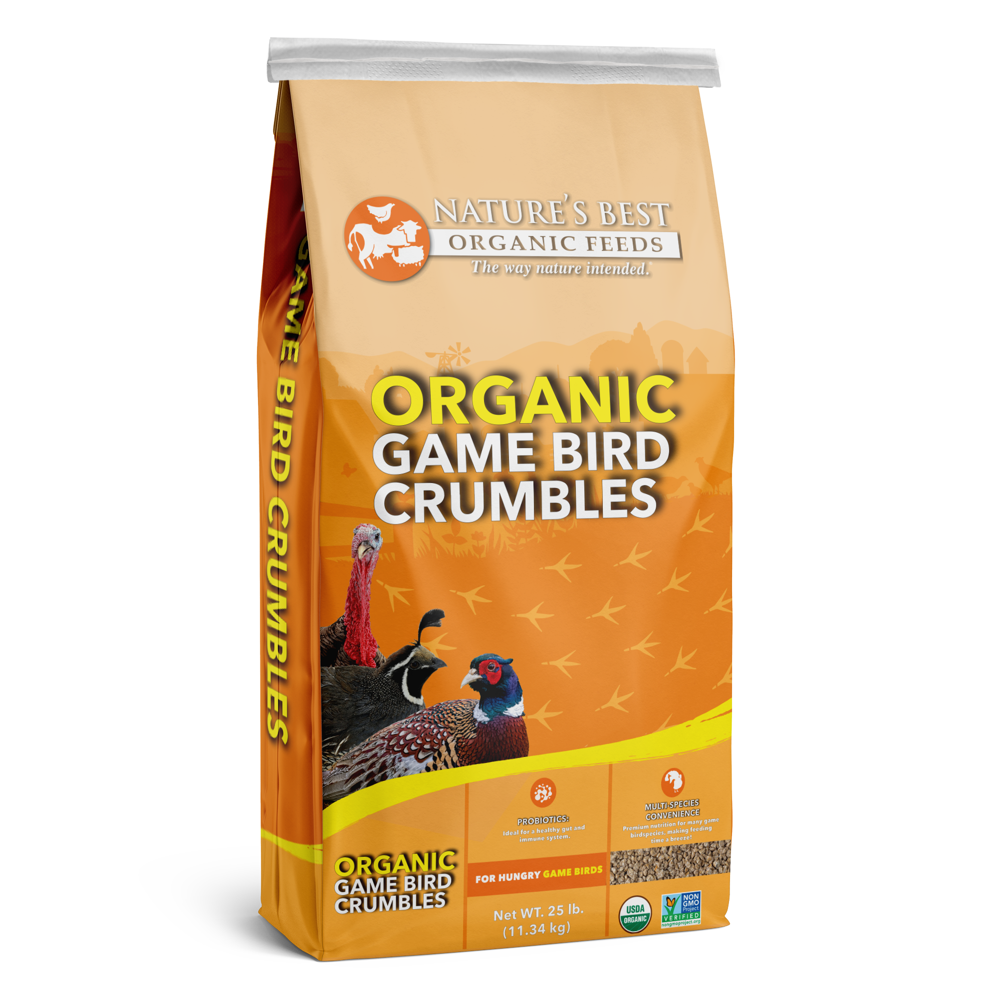 Organic Game Bird Crumbles