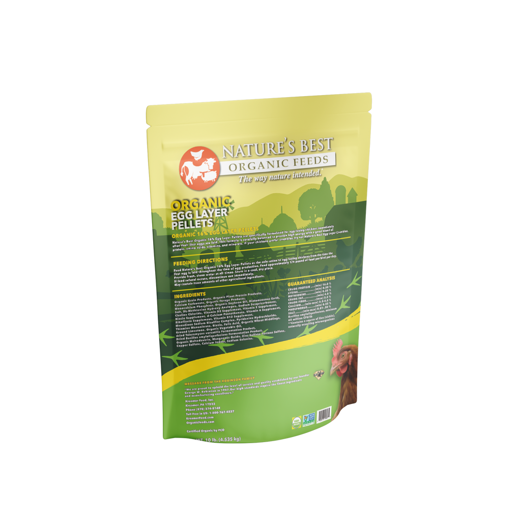 Organic Egg Layer Pellets