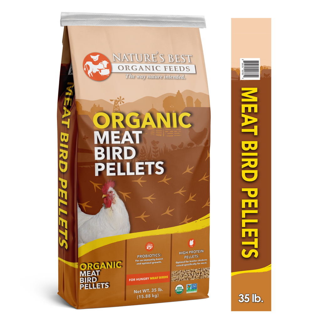 Organic Meat Bird Pellets