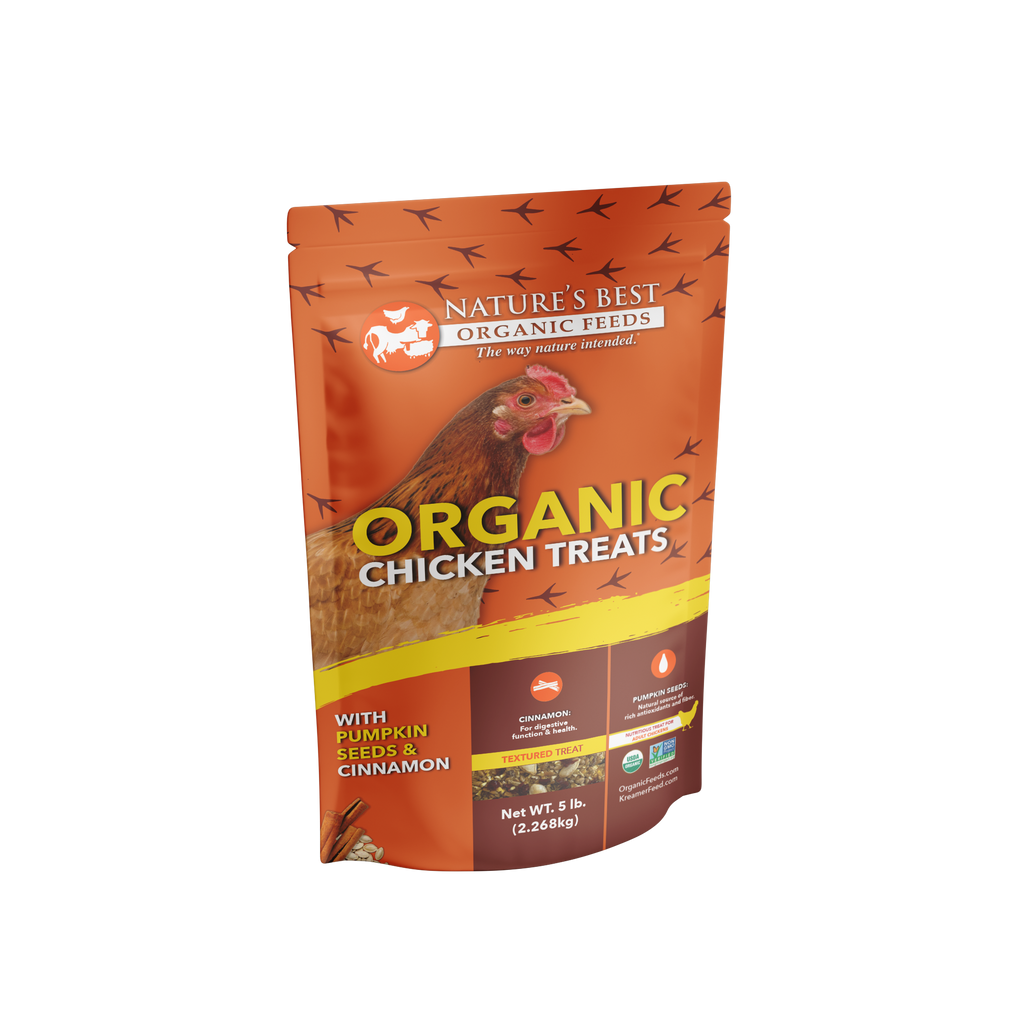 Organic Chicken Treats with Pumpkin Seeds & Cinnamon