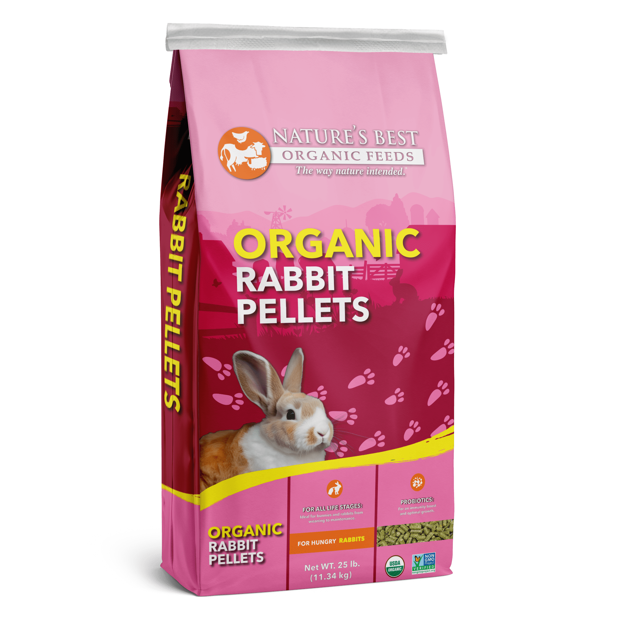 Organic Rabbit Pellets