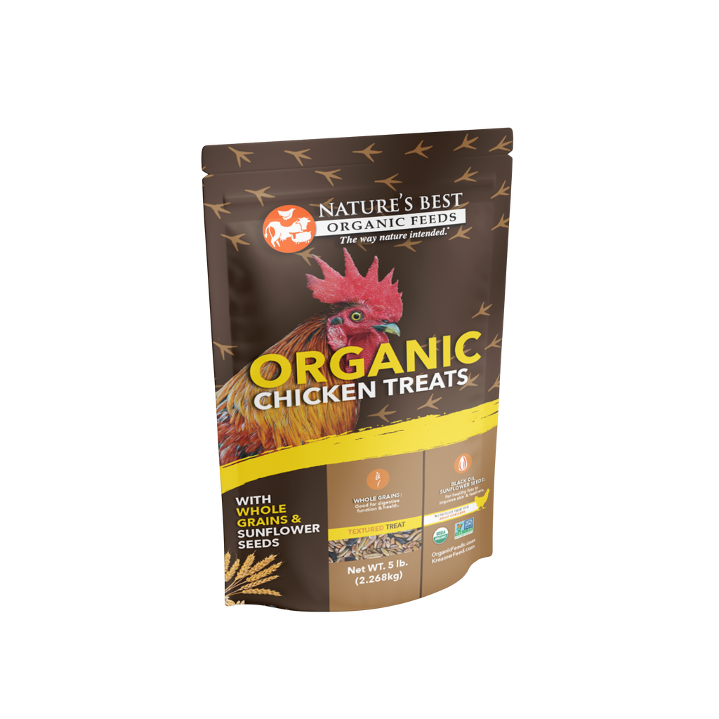 Organic Chicken Treats with Ancient Grains & Sunflower Seeds