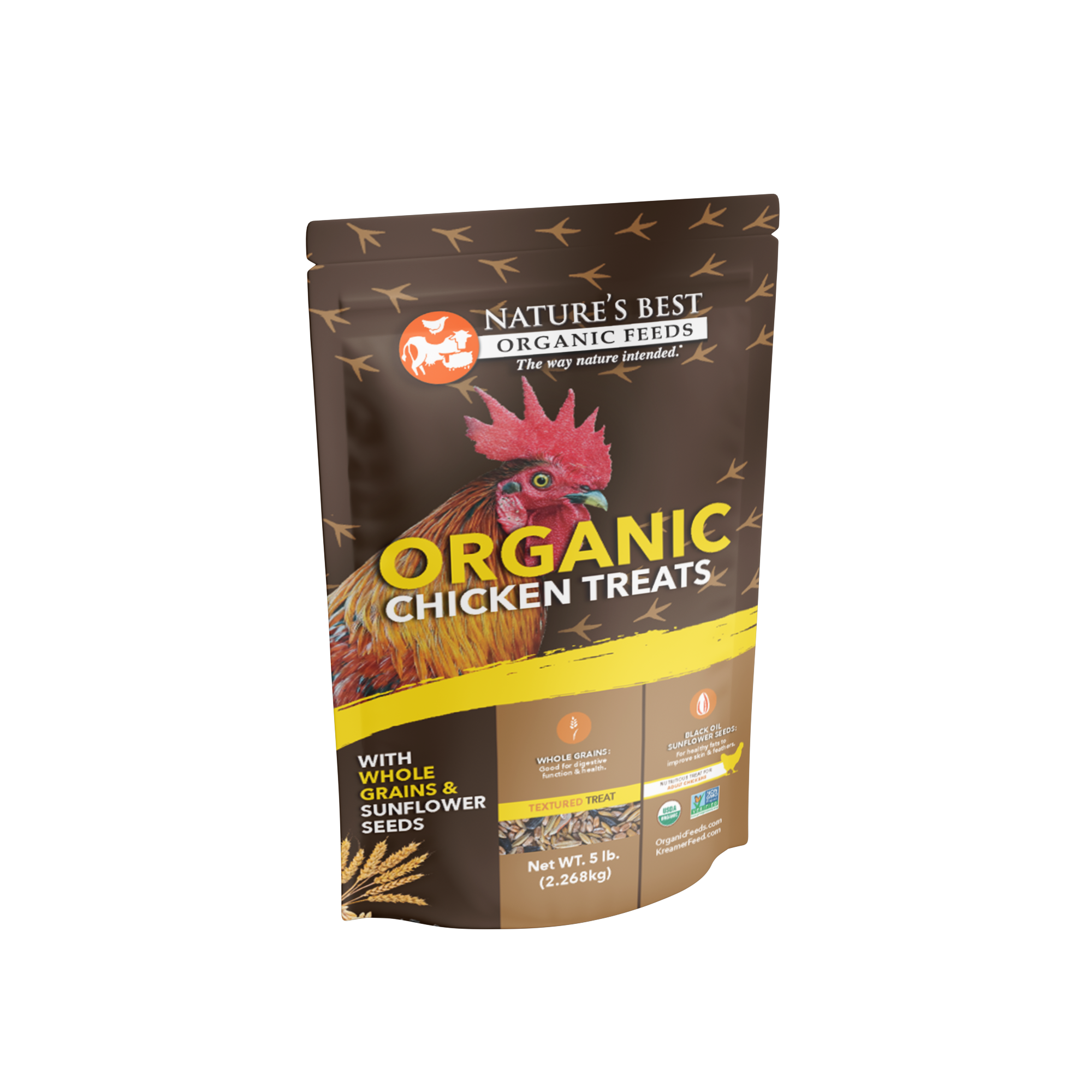 Organic Chicken Treats with Ancient Grains & Sunflower Seeds