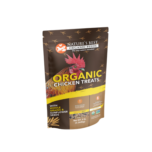 Organic Chicken Treats with Whole Grains & Sunflower Seeds – Nature's ...